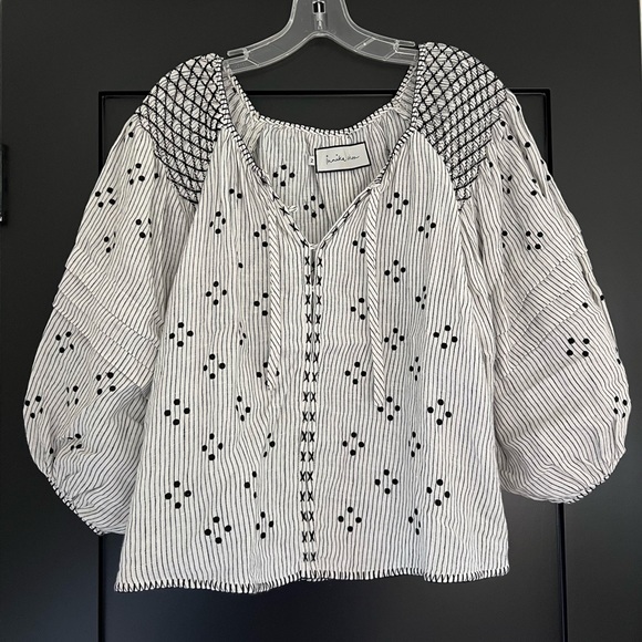Innika Choo Smocked Top - Picture 1 of 11
